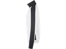 Zip-Sweatsh. Co. Perf. 4XL weiss/anth. - 50% Baumwolle, 50% Polyester, 300 g/m²