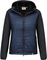 Damen-Hybridjacke Maryland 2XL tinte - Polyamid, Polyester, Elasthan