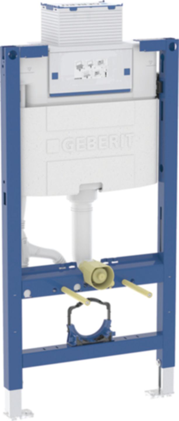 Geberit Duofix-Wand-WC-Element Omega - Typ 98, Betätigung von oben/vorne
