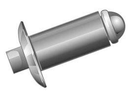 Flachrund-Blindniete Pop AD. ABS - Niet und Dorn Aluminium