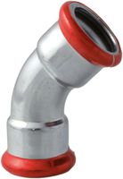 Bogen 45° C-Stahl - Eurotubi