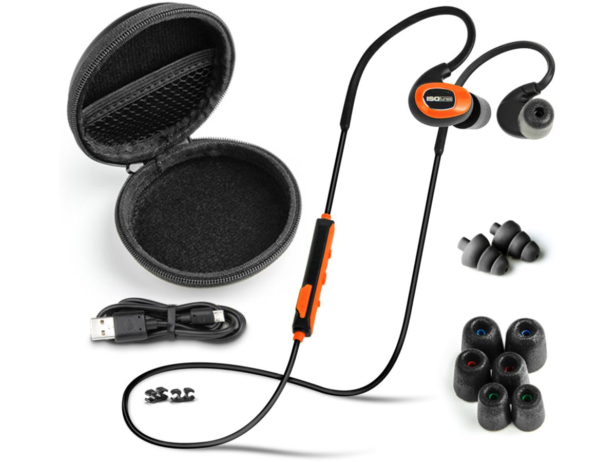 Gehörschutz ISO-Tunes Pro - Schalldämmung 27 dB, Bluetooth