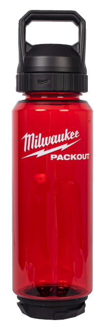 Trinkflaschen MILWAUKEE Packout - 1005 ml, rot
