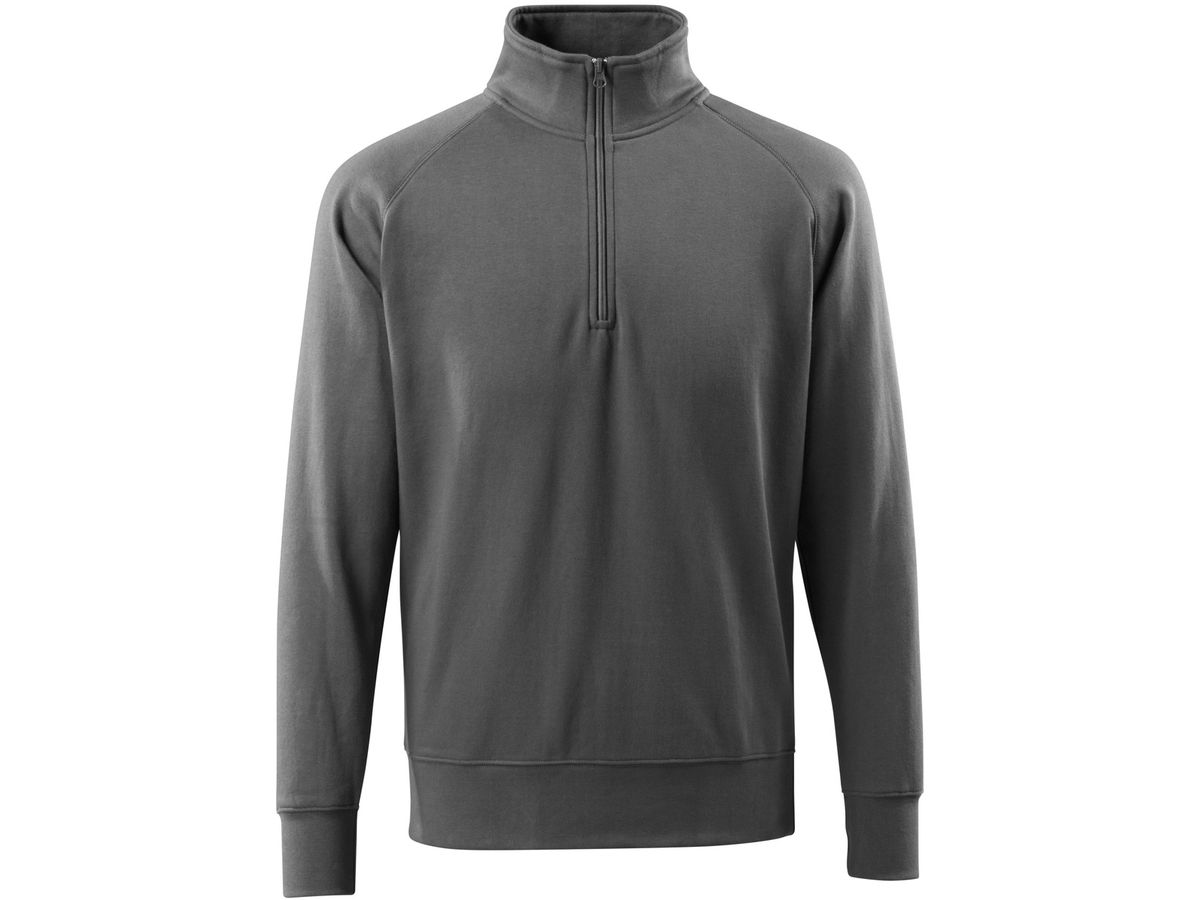Nantes Sweatshirt, Gr. XL - dunkelanthr., 80% CO / 20% PES, 290 g/m2