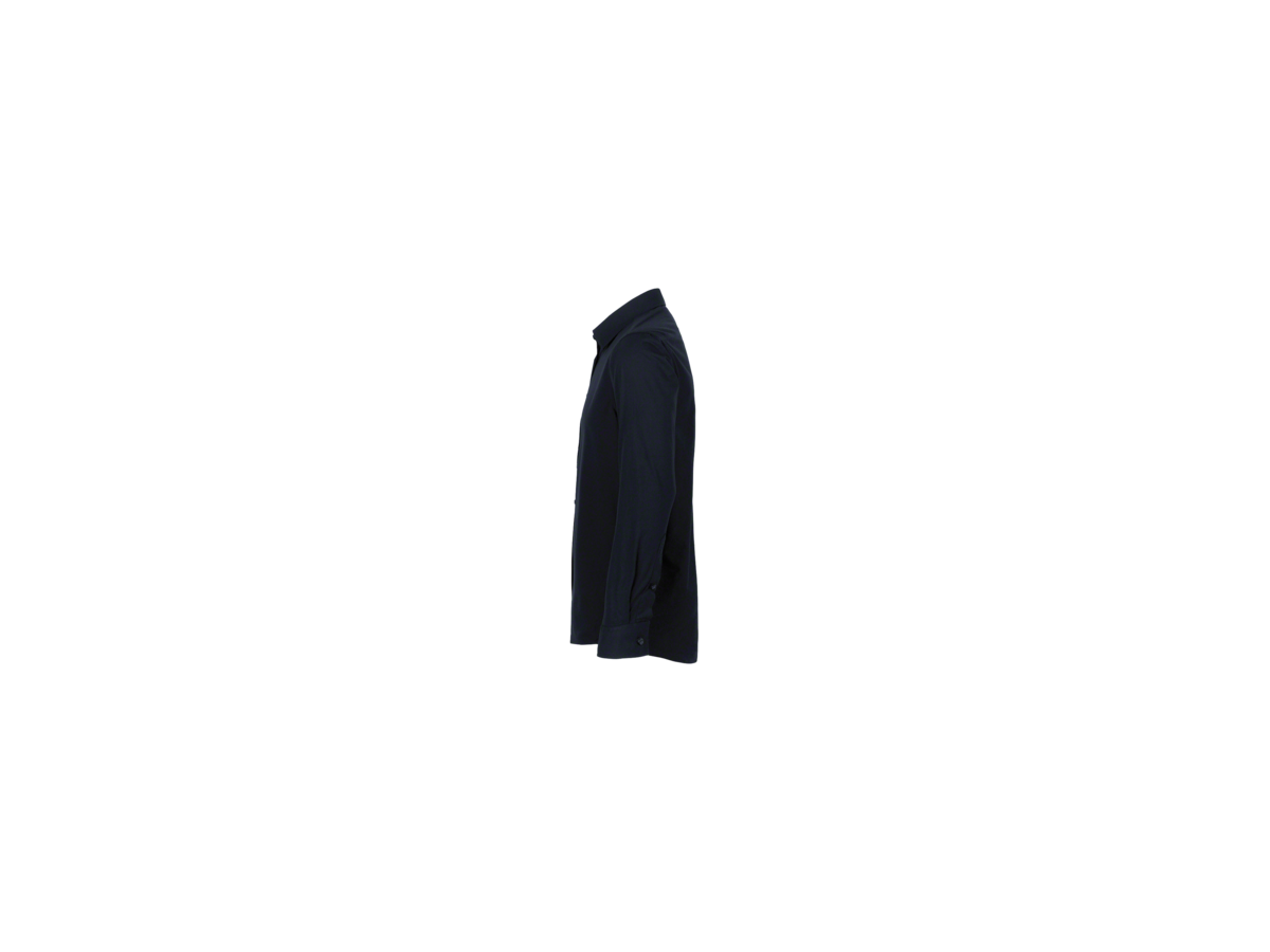 Hemd 1/1-Arm Performance Gr. XL, schwarz - 50% Baumwolle, 50% Polyester