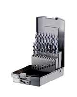 Spiralbohrersatz HSSE-Co5 19-tlg. - 1.0-10.0 x 0.5 mm, Fortec