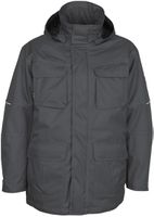 Dayton Parka Jacke dunkelanthraz. Gr. L - 100% Polyester 270g wind- u. wasserdicht