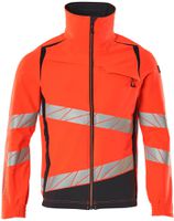 Jacke ultimate Stretch, Gr. 2XL - hi-vis rot/schwarzblau