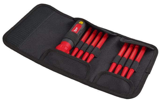 Multi-Bit Schraubendreher Torx - Milwaukee, 4-in-1, VDE geprüft