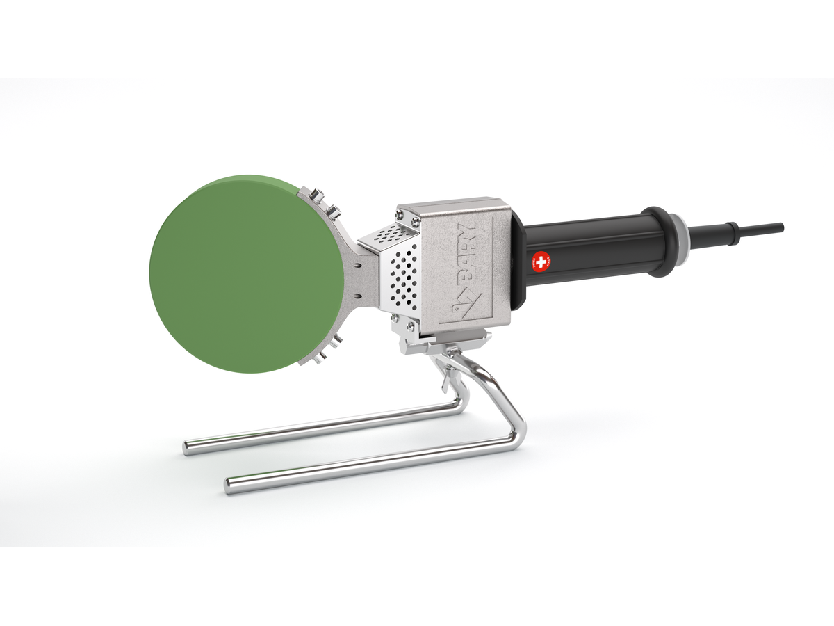 Schweisspiegel abgewinkelt 33°ø120 mm - Bary Typ. A-6, 230V, 400W, 220°C