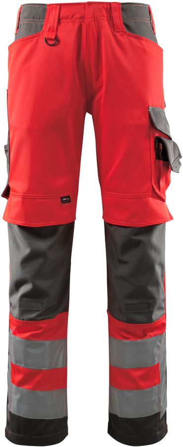 Hose Kendal, Gr. 76C49 - hi-vis rot/dunkelanthrazit