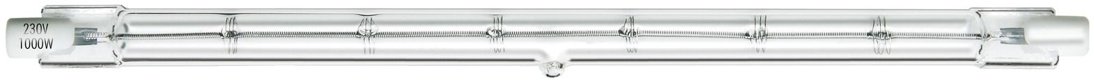 Halogen-Glühlampe 1500 Watt - RS7 länge 254 mm, 26000 lm.