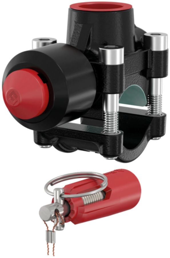 Abzweig-T-Stück FLAMCO T-plus Temperguss - Innengewinde