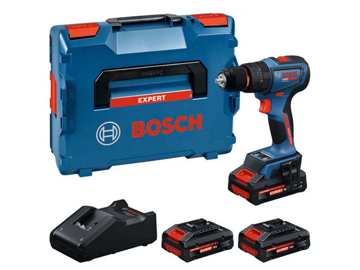 Akkuschrauber EXSB18V-90 3 x EXBA18V-40 - Bosch, L-Boxx