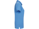 Damen-Polosh. Cotton-Tec 2XL malibublau - 50% Baumwolle, 50% Polyester, 185 g/m²