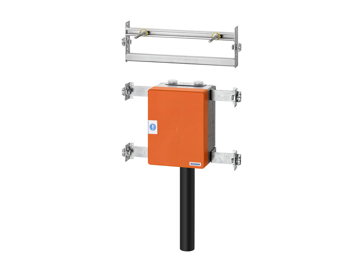 Optivis-Tec-Waschtisch-Modul mit UP-Box - mit Unterputz-Waschtischbox