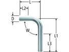 Optipress-Therm-Rohrbogen 45° / 90°