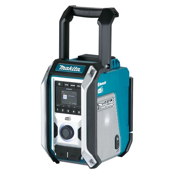Baustellenradio MAKITA DMR115 DAB/DAB+/ - Für 220V+Akkus Li-Ion 7.2-18V     BT&FM