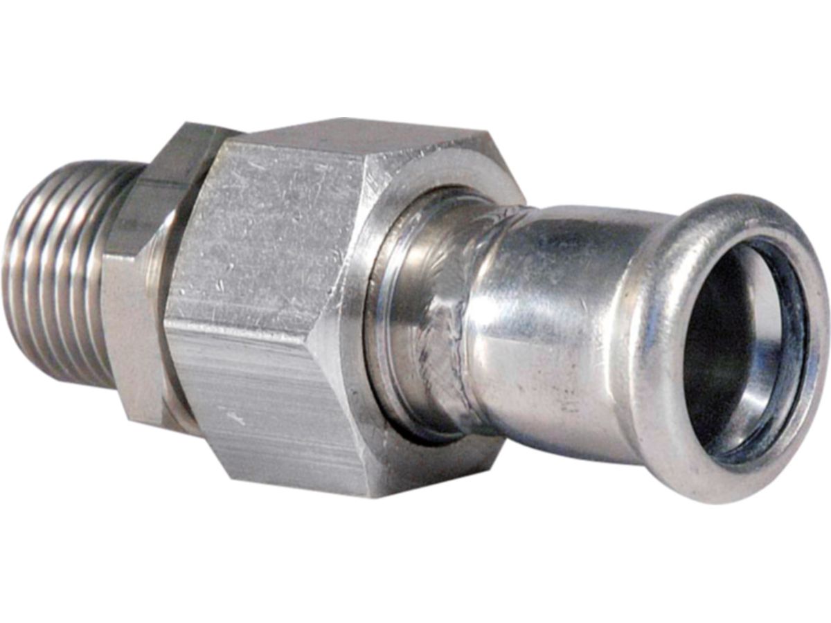 Eurotubi Übergang lösbar mit AG Inox