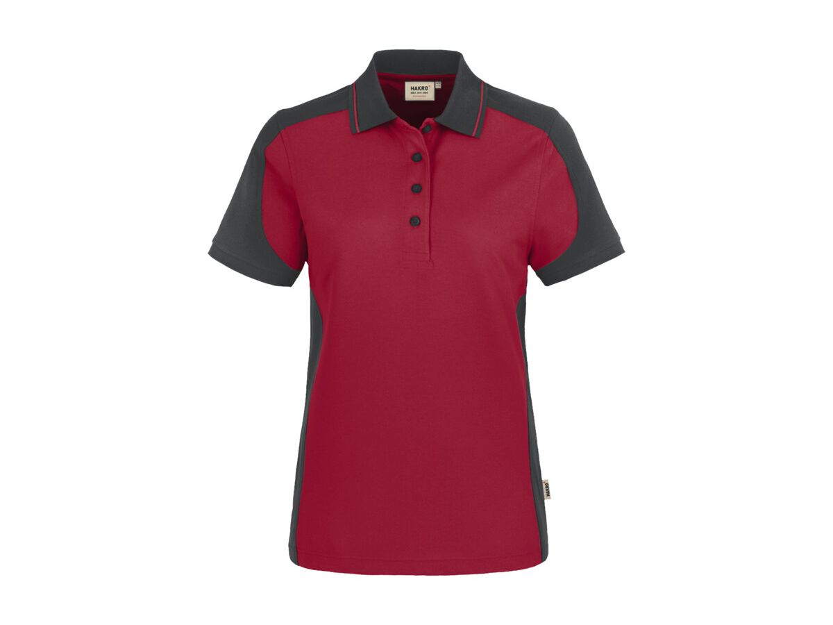 Damen-Poloshirt Contrast Performance - 50% Baumwolle, 50% Polyester, 200 g/m²