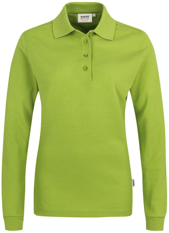 Poloshirt langärmelig Einlaufvorbehand. - 50 % Baumw. 50 % Polyester, Gr. XS-6XL