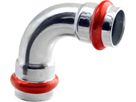Bogen EUROTUBI 90° V-Profil C-Stahl 28mm