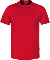 T-Shirt COOLMAX Gr. 2XL, rot - 100% Polyester, 130 g/m²