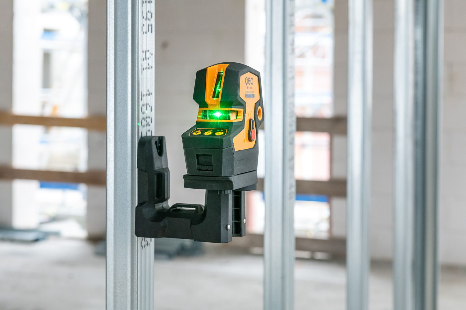 Cross Pointer 5 GREEN Kreuzlinienlaser - 5 Punkt Laser bis 30m