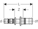 Geberit Mepla-Kupplung    20-MF20 - Meplafix