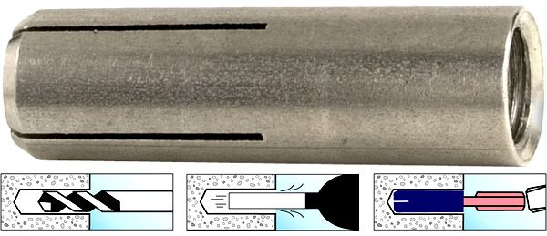 Einschlaganker PEA-R INOX A4