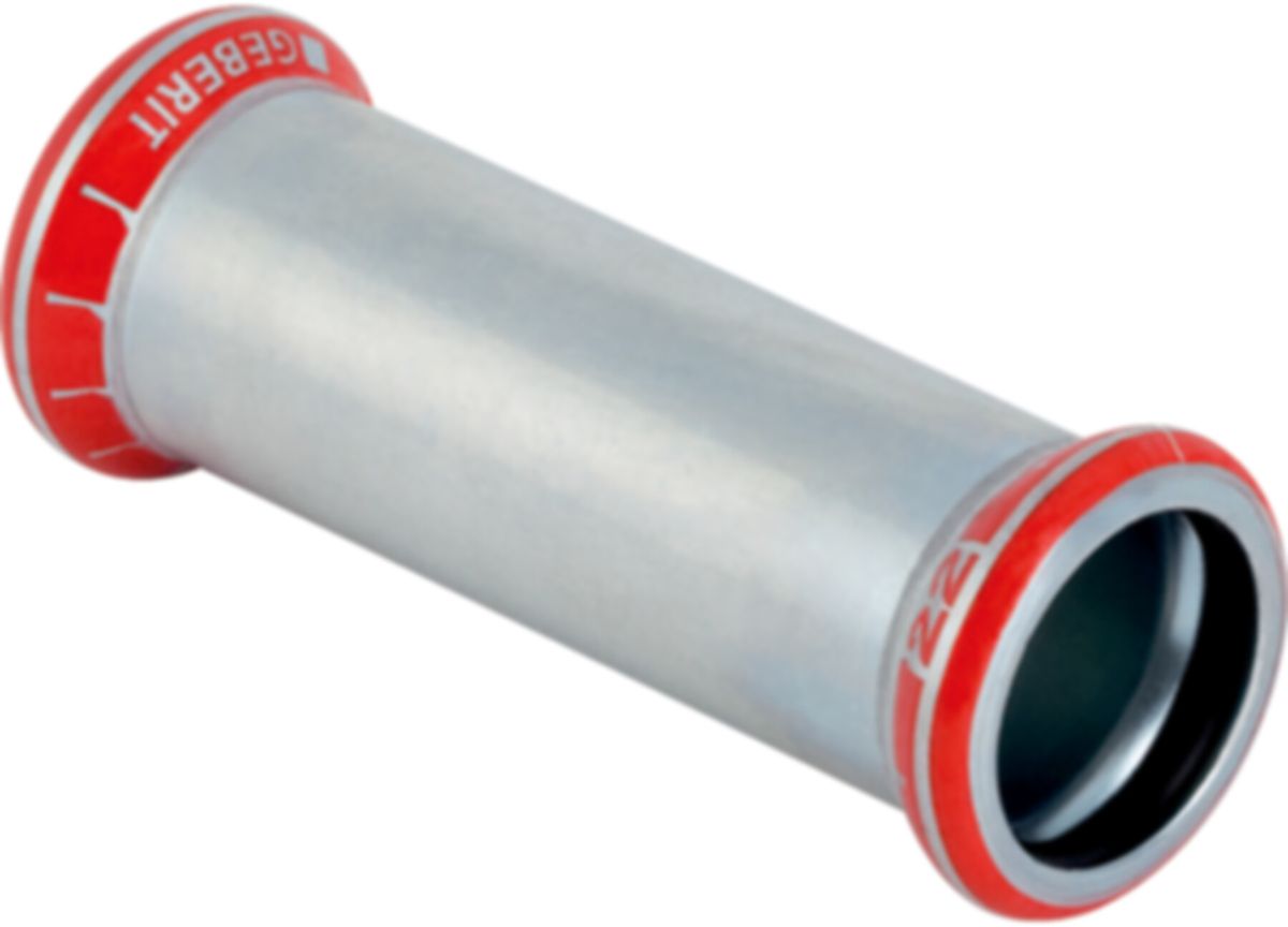 Mapress C-Stahl Langmuffe