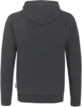 Kapuzenjacke Bonded M anthrazit/silber - 55% Polyester, 45% Baumwolle, 340 g/m²