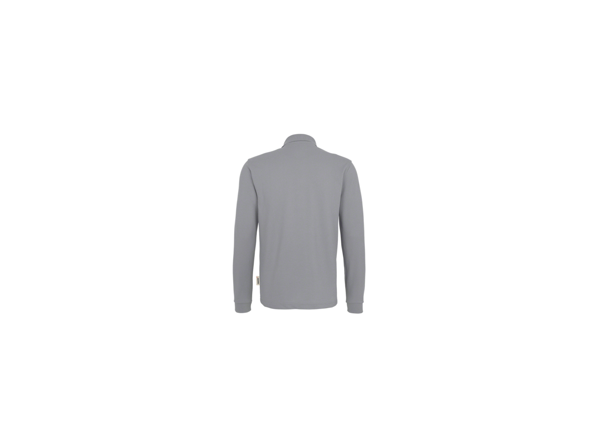 Longsleeve-Poloshirt Perf. 2XL titan - 50% Baumwolle, 50% Polyester, 220 g/m²