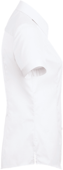 Bluse ½-Arm Business Gr. 2XL, weiss - 100% Baumwolle