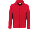 Fleecejacke Langley Gr. XS, rot - 100% Polyester, 220 g/m²