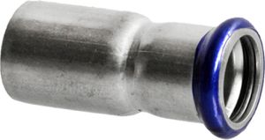 Eurotubi Reduktion mit Steckende Inox