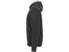 Kapuzenjacke Bonded M anthrazit/silber - 55% Polyester, 45% Baumwolle, 340 g/m²