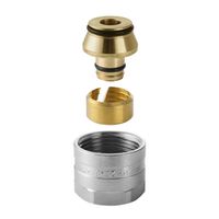 PushFit Anschlussverschraub. 16-3/4" - zu Eurokonus