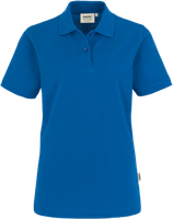 Damen-Poloshirt Top Gr. 2XL, royalblau - 100% Baumwolle, 200 g/m²