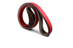 Schleifband PFERD VSM CERAMICS XK870X - Vollkunstharz rot