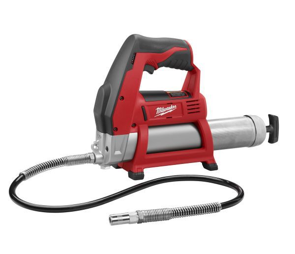 Akku-Fettpresse Milwaukee M12 GG-0 - im Karton,ohne Akku,Schlauchdr. 562 bar