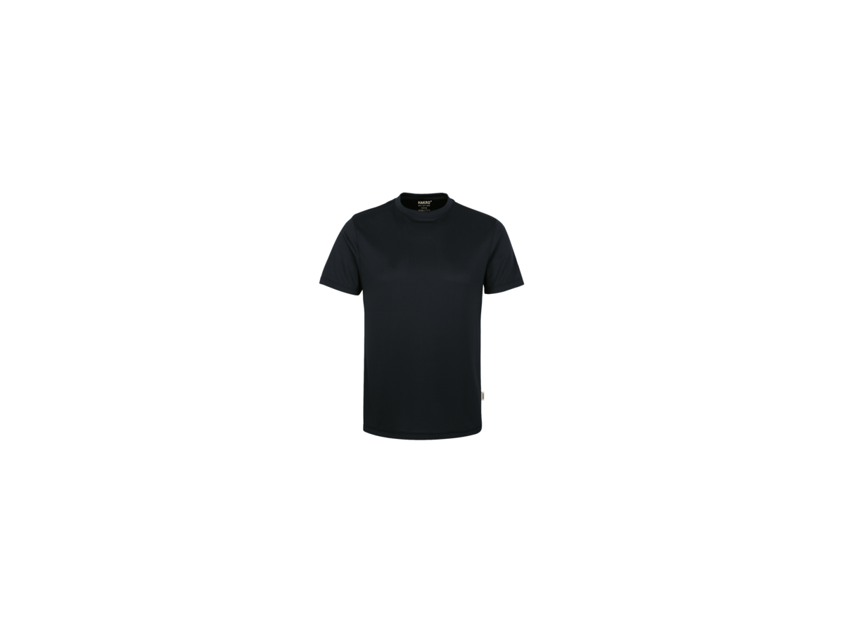 T-Shirt COOLMAX Gr. M, schwarz - 100% Polyester