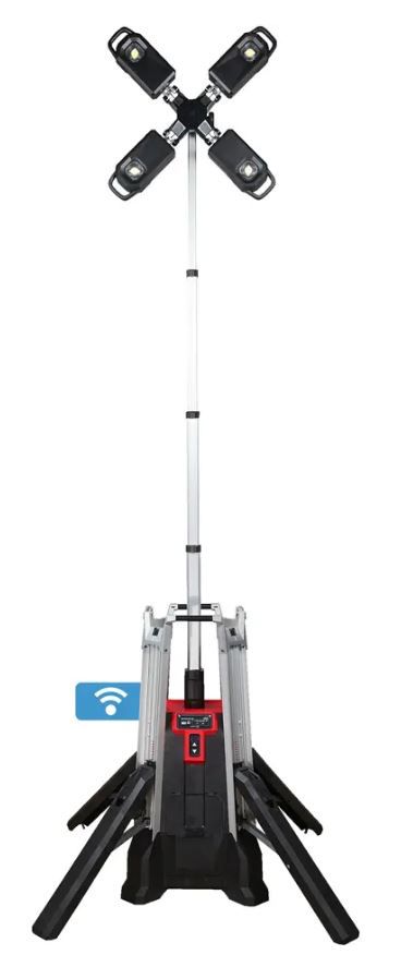 MX FUEL Akku-Leuchte MXF TL-601, 6.0Ah - Milwaukee Netz-Akku Betrieb bis 27000Lu.
