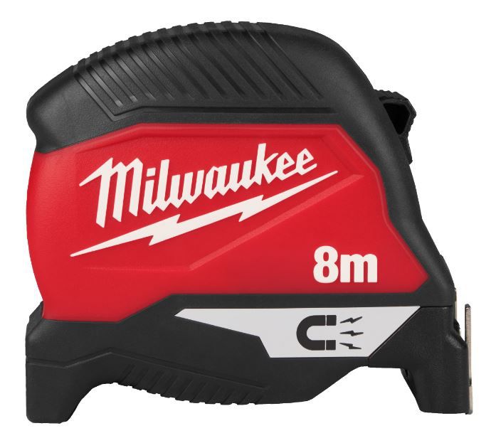 Premium-Bandmass magnetisch  8 Meter - Milwaukee 27mm Band Breite,beidseitig