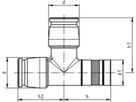 iFIT T-Modul mit Rohrkontur