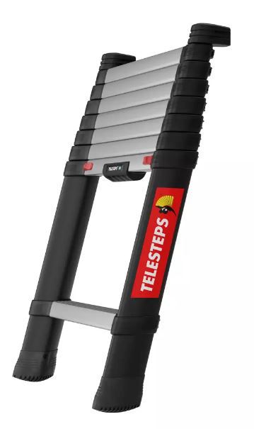 TELESTEPS Teleskopleiter Prime - Länge 2.6m Breite 80cm, 8 Stufenzahl