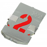 Zinkschablone Zahlen