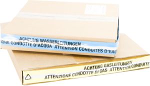 Warnband zu diversen Leitungen - Rollenlänge: 250 m