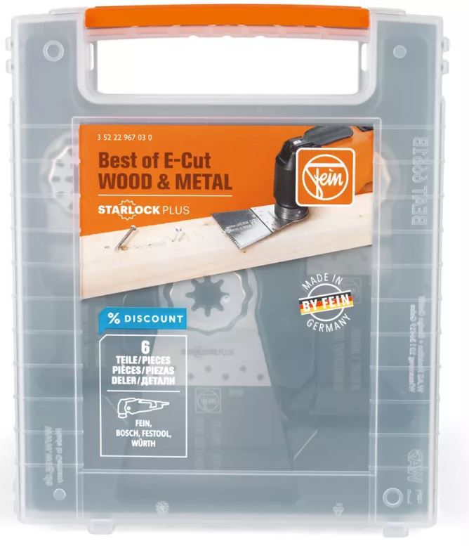 E-Cut Sägeblatt FEIN Wood & Metal SLP - VE6