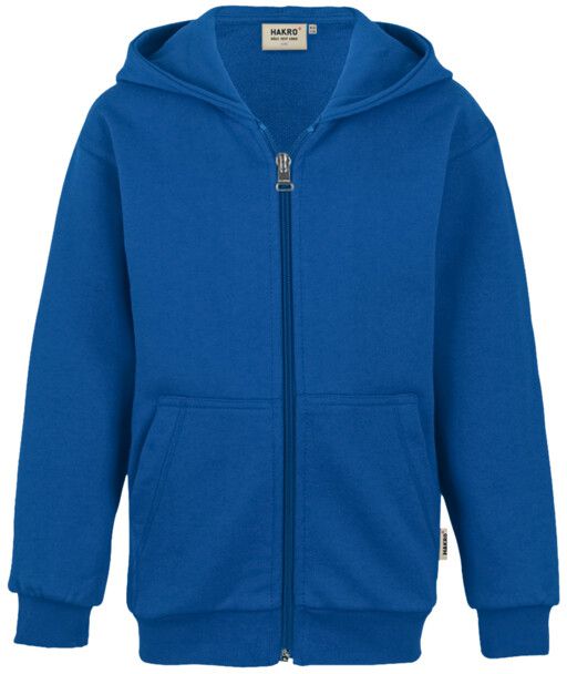 Kids-Kapuzensweatjacke Premium - 70% Baumwolle, 30% Polyester, 300 g/m²